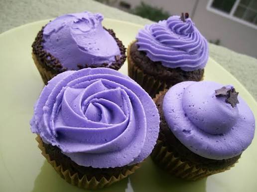 Wear It Purple Cupcakes